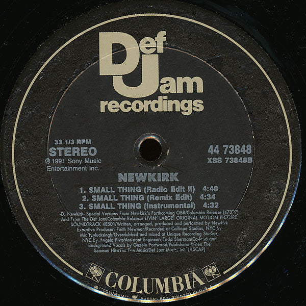 Newkirk : Small Thing (12")