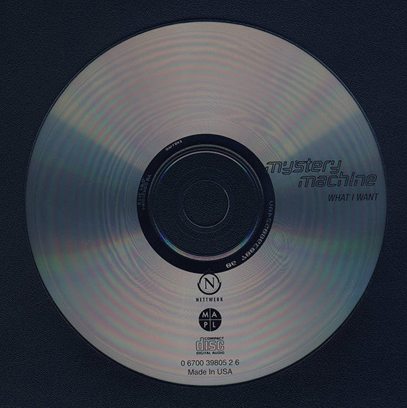 Mystery Machine : What I Want (CD, Maxi, Promo)