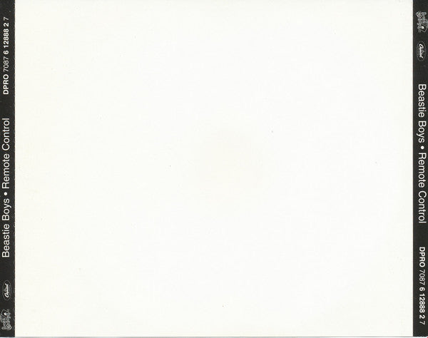 Beastie Boys : Remote Control (CD, Single, Promo)