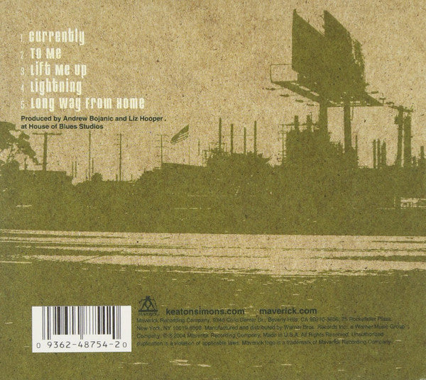 Keaton Simons : Currently (CD, EP)
