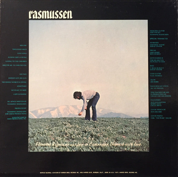 Flemming Rasmussen (3) : Rasmussen (LP, Album, Promo)