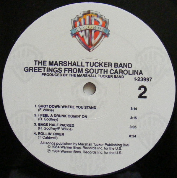 The Marshall Tucker Band : Greetings From South Carolina (LP, Album, Win)