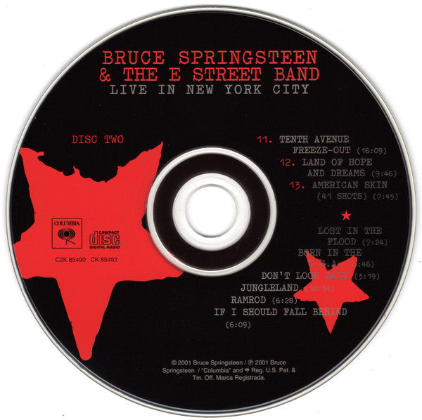 Bruce Springsteen & The E-Street Band : Live In New York City (2xCD, Album)