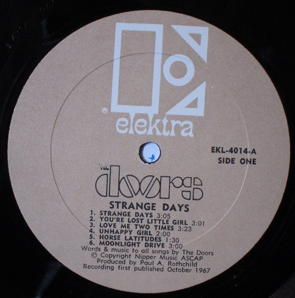 The Doors : Strange Days (LP, Album, Mono, All)