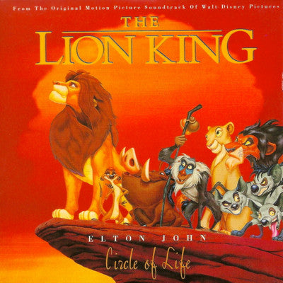 Elton John : Circle Of Life (CD, Single)