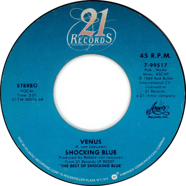 Shocking Blue : Venus  (7")