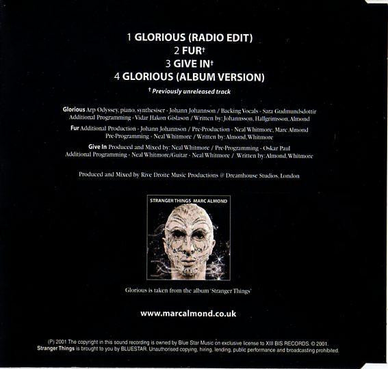 Marc Almond : Glorious (CD, Maxi)