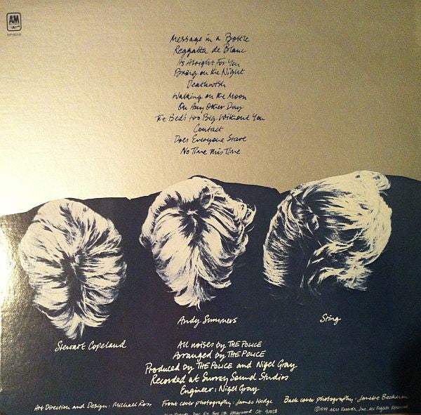 The Police : Reggatta De Blanc (2x10", Album, RE)