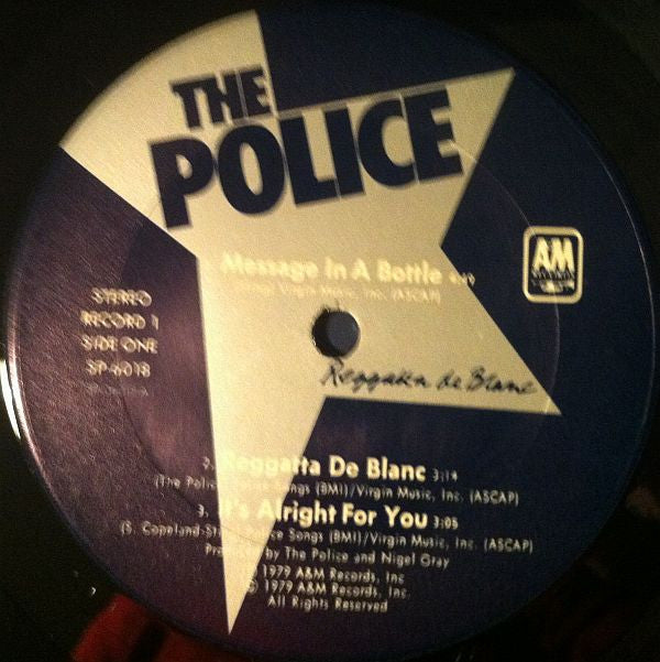 The Police : Reggatta De Blanc (2x10", Album, RE)