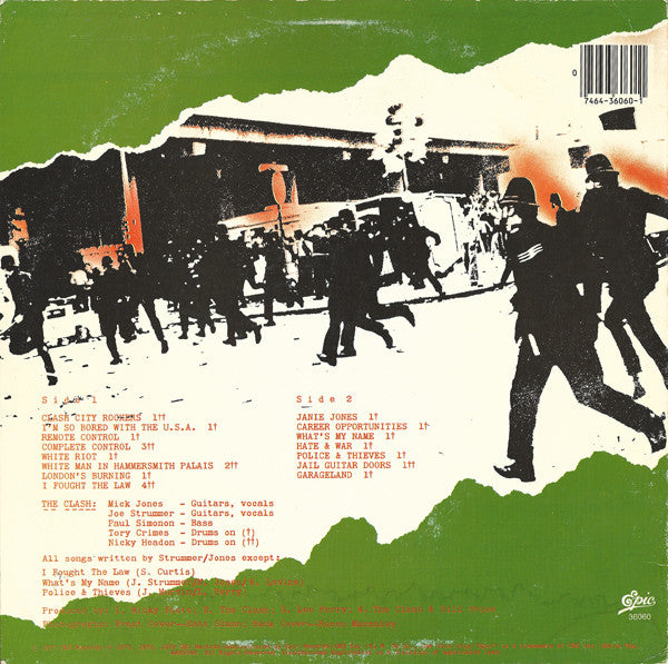 The Clash : The Clash (LP, Album)
