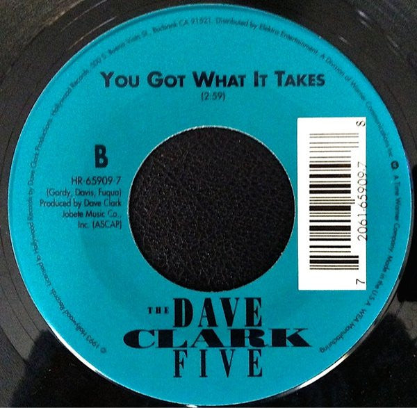 The Dave Clark Five : Over And Over / You Got What It Takes (7")