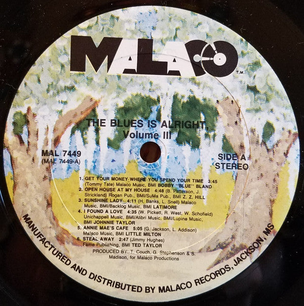 Various : The Blues Is Alright (Volume III) (LP, Comp)
