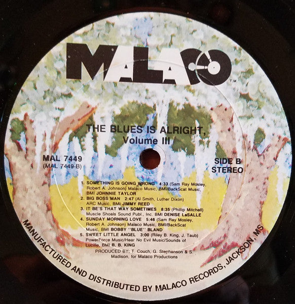 Various : The Blues Is Alright (Volume III) (LP, Comp)