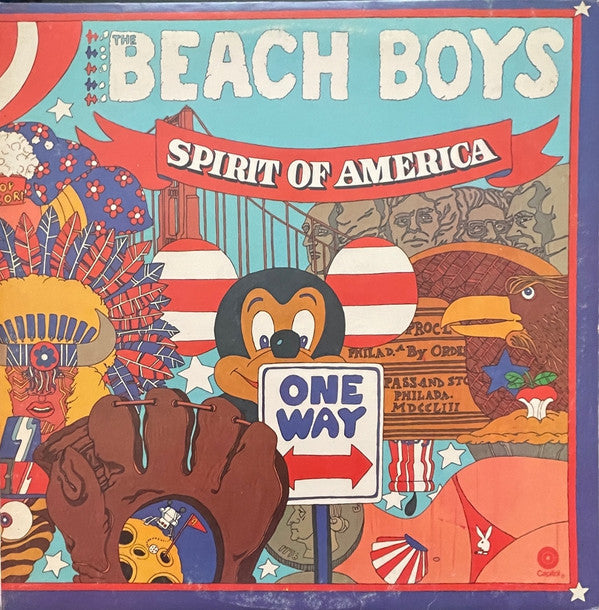 The Beach Boys : Spirit Of America (2xLP, Comp, Club, Col)