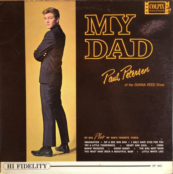 Paul Petersen : My Dad (LP, Mono)