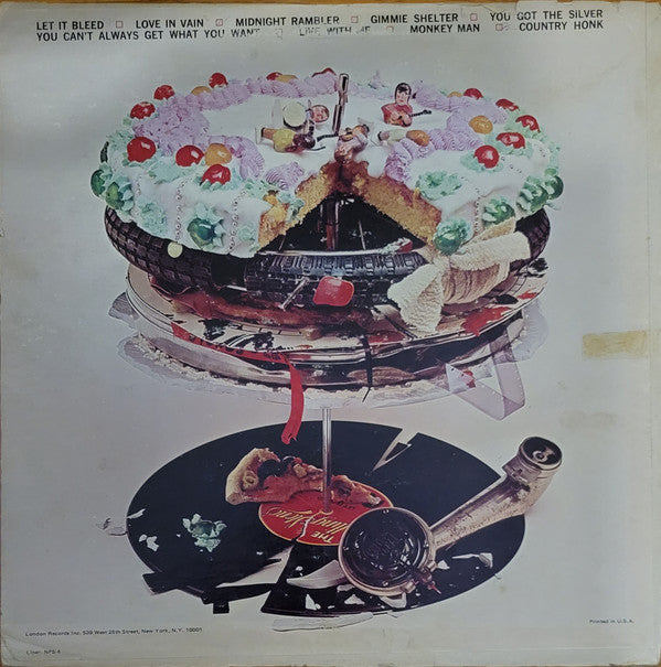 The Rolling Stones : Let It Bleed (LP, Album, ARP)