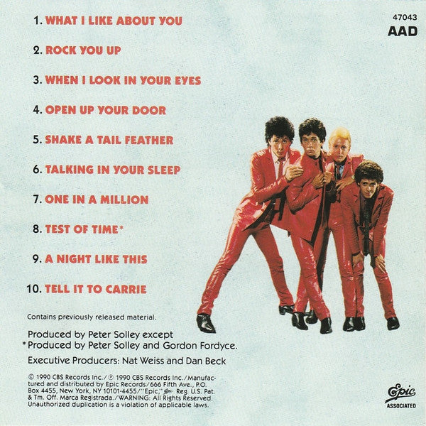Romantics* : What I Like About You (And Other Romantic Hits) (CD, Comp, RM)