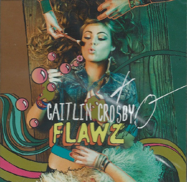 Caitlin Crosby : Flawz (CD, Album, Promo)