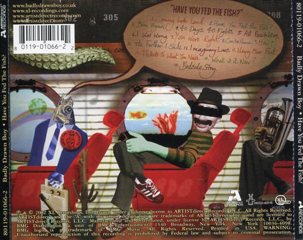 Badly Drawn Boy : Have You Fed The Fish? (CD, Album)