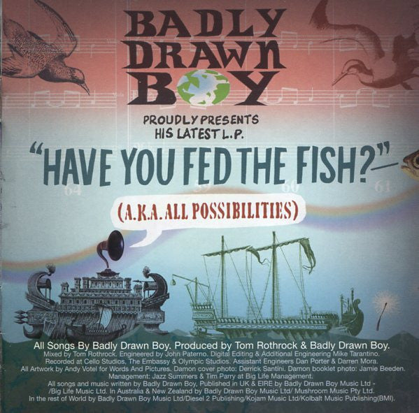 Badly Drawn Boy : Have You Fed The Fish? (CD, Album)