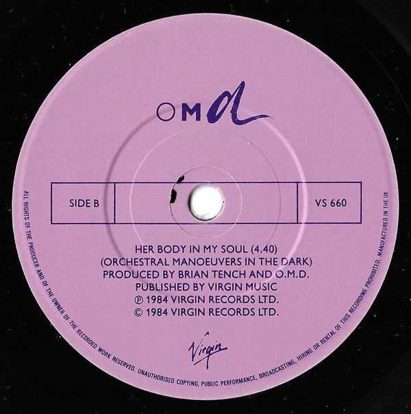 Orchestral Manoeuvres In The Dark : Locomotion (7", Single, Com)