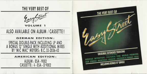 Various : The Very Best Of Easy Street Volume 1 (CD, Comp)