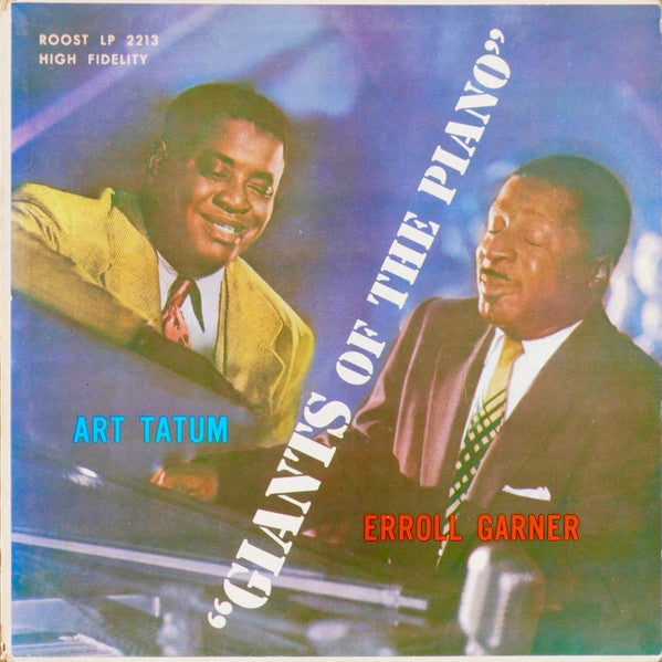 Art Tatum / Erroll Garner : Giants Of The Piano (LP, Comp, Mono)