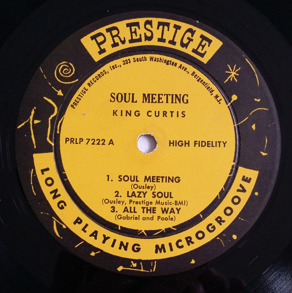 King Curtis : Soul Meeting (LP, Album, Mono)