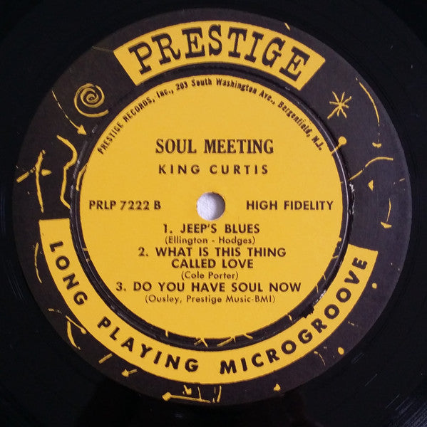 King Curtis : Soul Meeting (LP, Album, Mono)