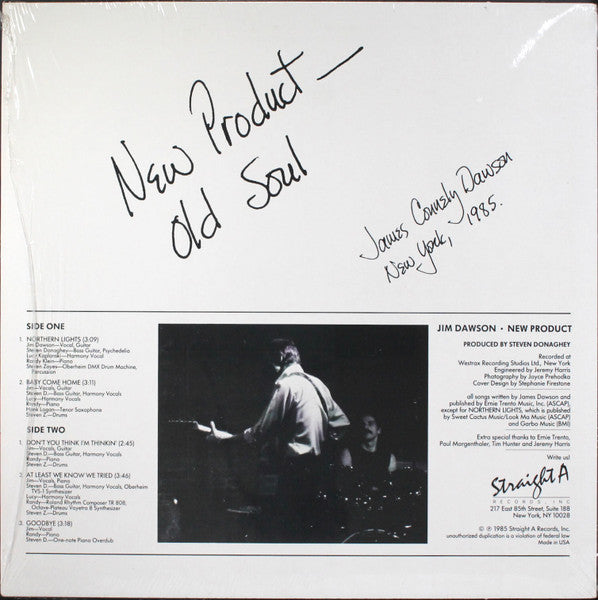 Jim Dawson (2) : New Product (LP, MiniAlbum)