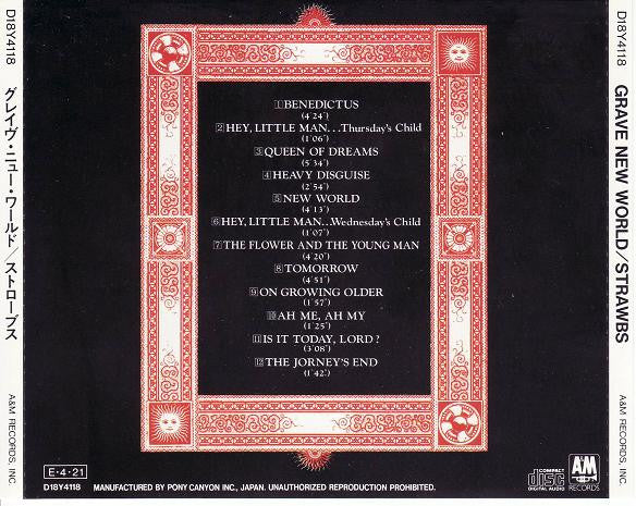 Strawbs : Grave New World (CD, Album, RE)