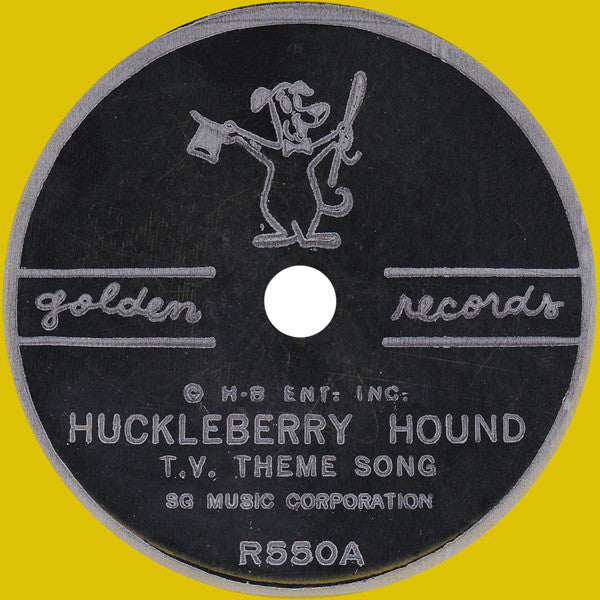 Jimmy Carroll And His Orchestra : Huckleberry Hound And Yogi Bear (6", Yel)