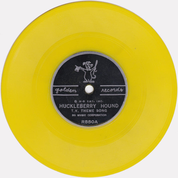 Jimmy Carroll And His Orchestra : Huckleberry Hound And Yogi Bear (6", Yel)