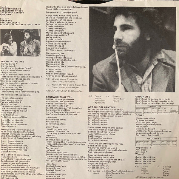 Lol Creme And Kevin Godley* : L (LP, Album, Promo)