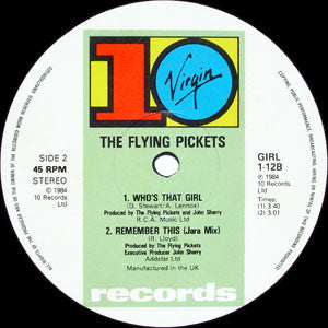 The Flying Pickets : Who's That Girl (12")