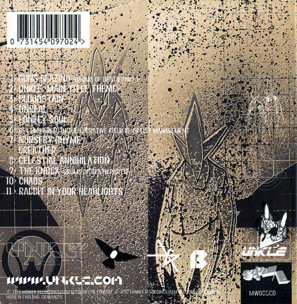 UNKLE : Psyence Fiction (CD, Album, Dig)