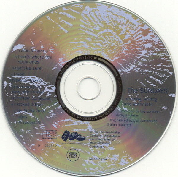 The Sundays : Reading, Writing And Arithmetic (CD, Album, RE)