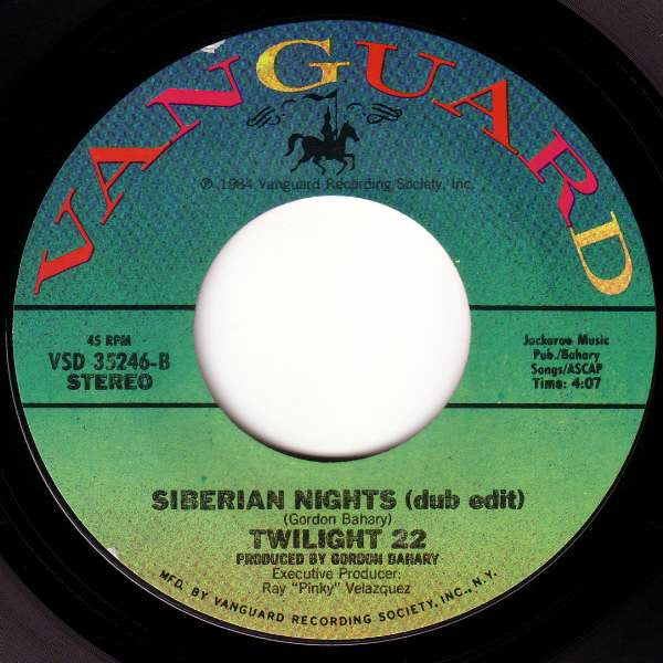 Twilight 22 : Siberian Nights (7", Styrene)
