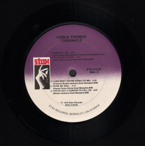Rufus Thomas & Carla Thomas : Chronicle: Their Greatest Stax Hits (LP, Comp)