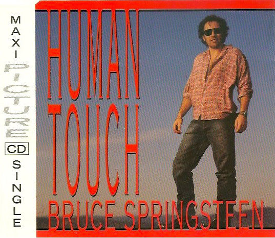 Bruce Springsteen : Human Touch (CD, Maxi, Pic)