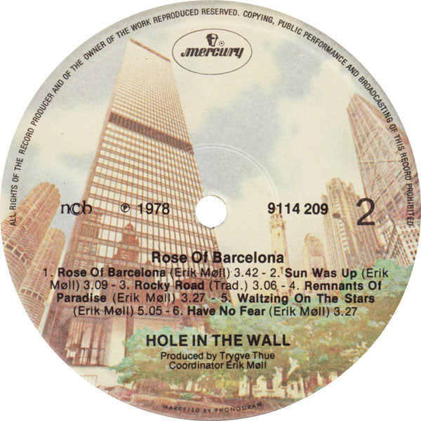 Hole In The Wall : Rose Of Barcelona (LP, Album)