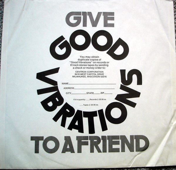 Various : Good Vibrations (LP, Comp)