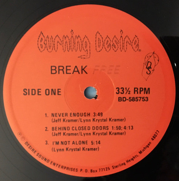 Burning Desire (3) : Break Free (12", MiniAlbum)