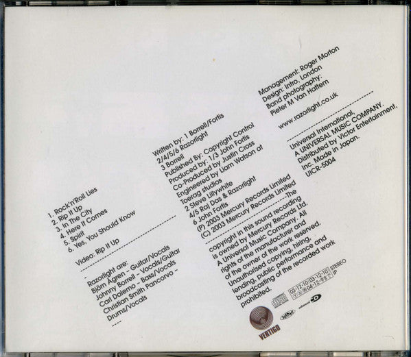 Razorlight : Razorlight! (CD, EP, Enh)