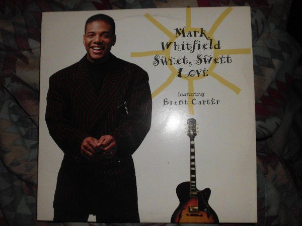 Mark Whitfield Featuring Brent Carter : Sweet, Sweet Love (12", Single, Promo)