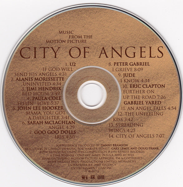 Various : City Of Angels (Music From The Motion Picture) (HDCD, Comp, WEA)