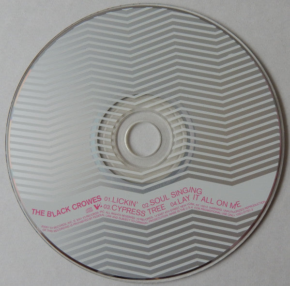 The Black Crowes : Selections From Lions (CD, Promo, Smplr)