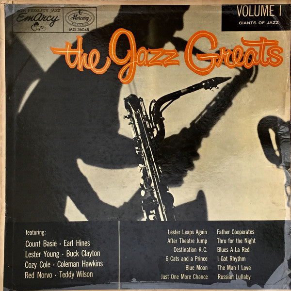 Various : The Jazz Greats (Giants Of Jazz Volume I) (LP, Album)
