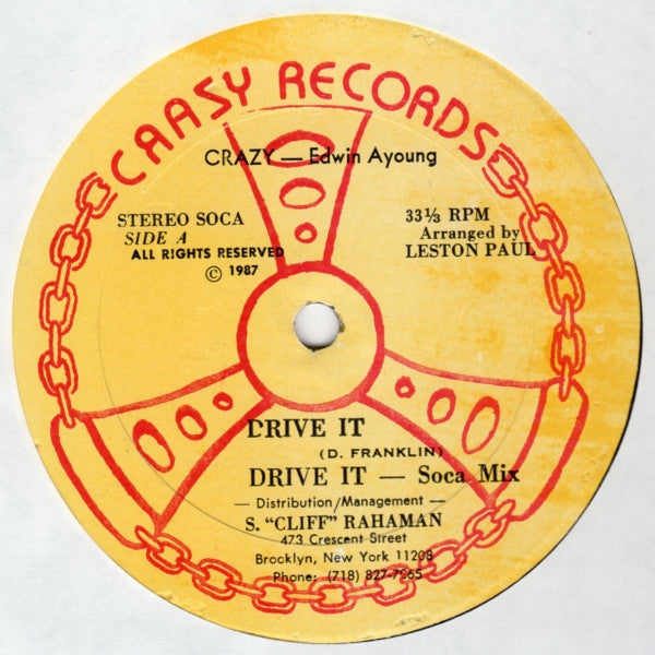 Crazy (4) : Drive It (12")
