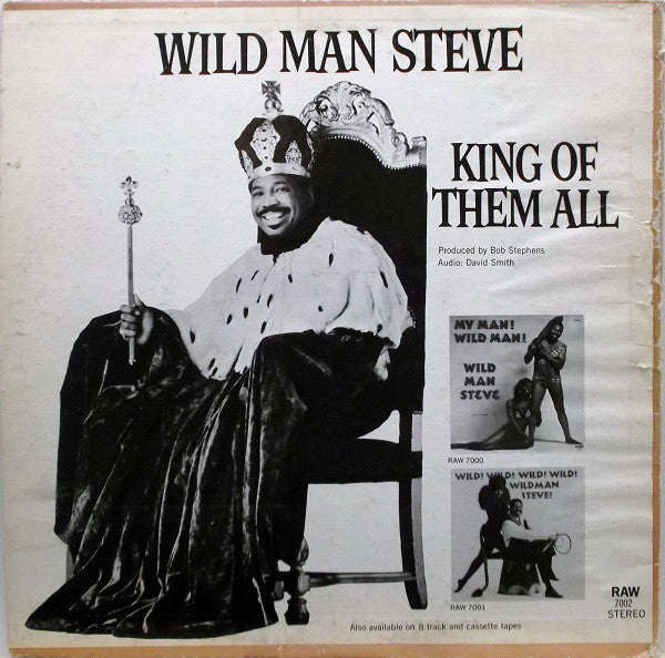 Wildman Steve (2) : King Of Them All (LP)